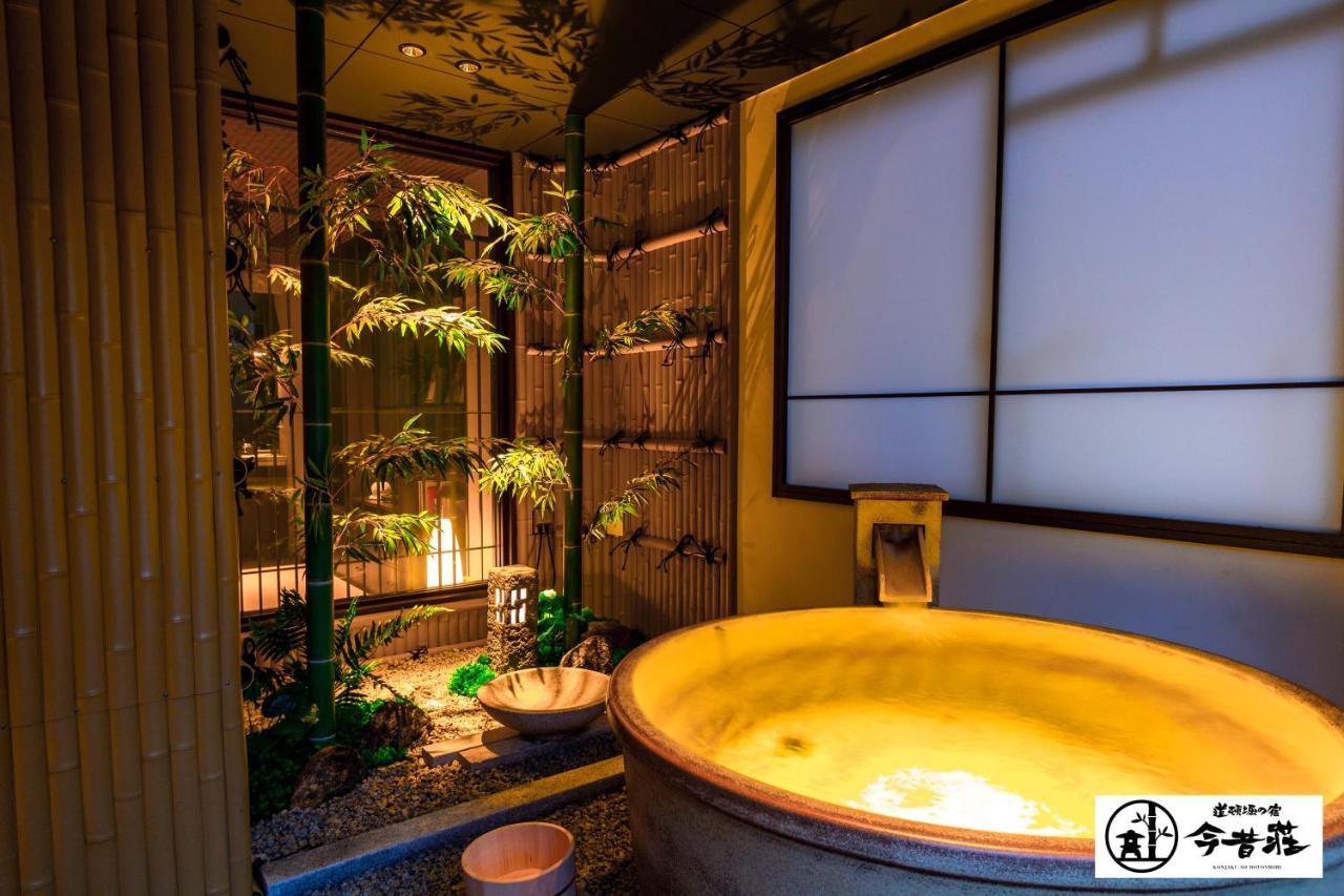 Konjaku-So Dotonbori Garden SPA Stay Ōsaka Exterior foto